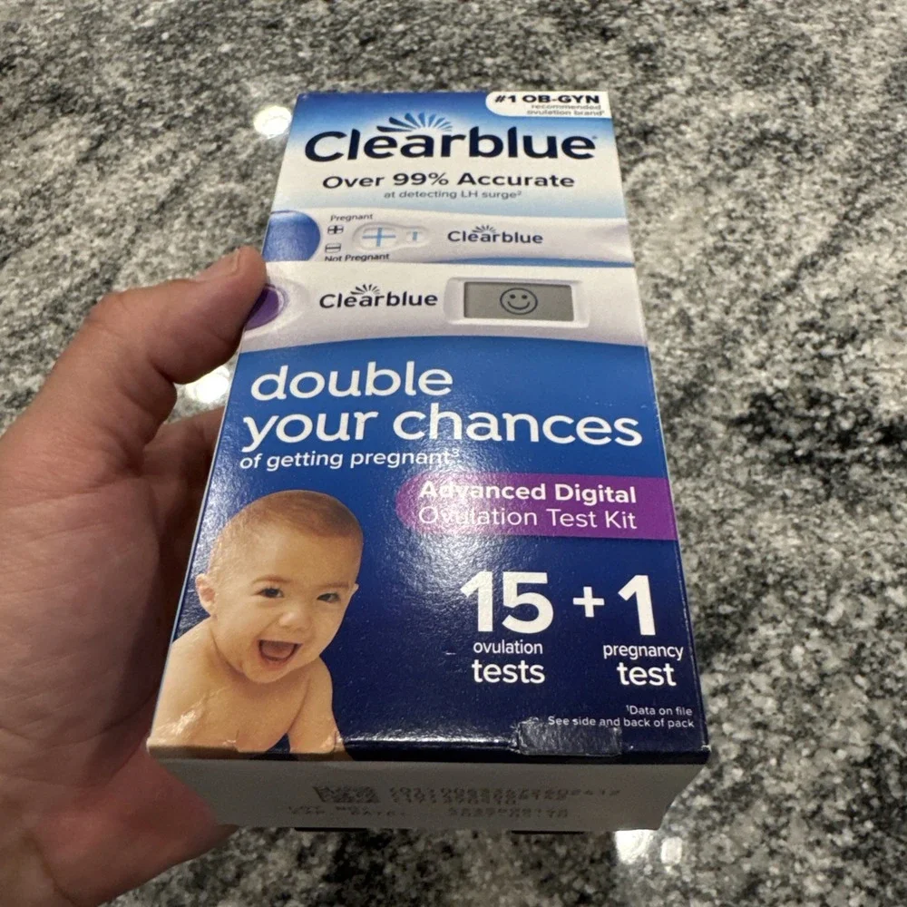Clearblue Advanced Digital Ovulation &‎ 1 Pregnancy Test Kit 16 Tests Exp 2027